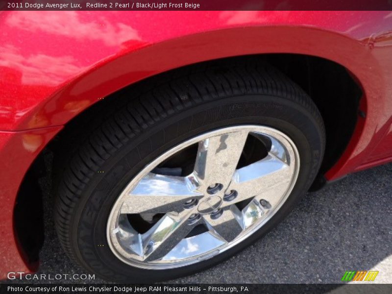 Redline 2 Pearl / Black/Light Frost Beige 2011 Dodge Avenger Lux