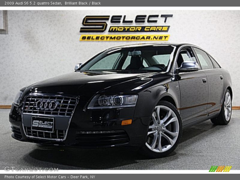 Brilliant Black / Black 2009 Audi S6 5.2 quattro Sedan