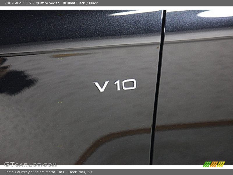 Brilliant Black / Black 2009 Audi S6 5.2 quattro Sedan