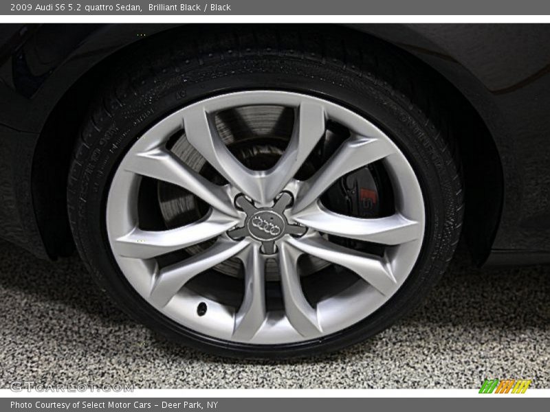 Brilliant Black / Black 2009 Audi S6 5.2 quattro Sedan