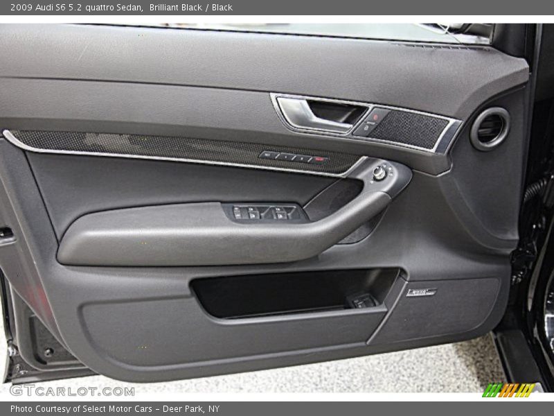Brilliant Black / Black 2009 Audi S6 5.2 quattro Sedan