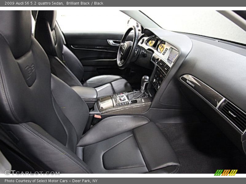 Brilliant Black / Black 2009 Audi S6 5.2 quattro Sedan