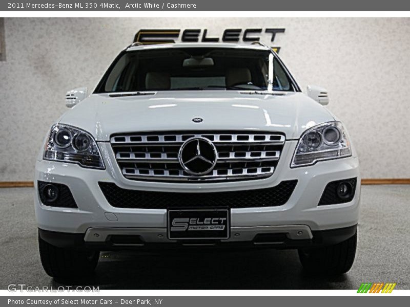 Arctic White / Cashmere 2011 Mercedes-Benz ML 350 4Matic