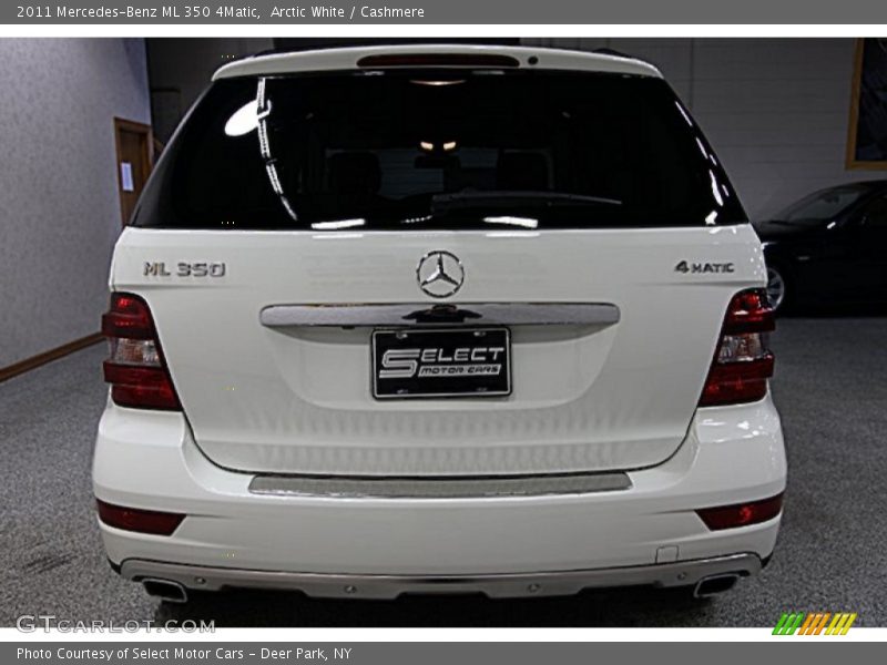 Arctic White / Cashmere 2011 Mercedes-Benz ML 350 4Matic