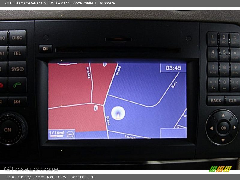 Arctic White / Cashmere 2011 Mercedes-Benz ML 350 4Matic