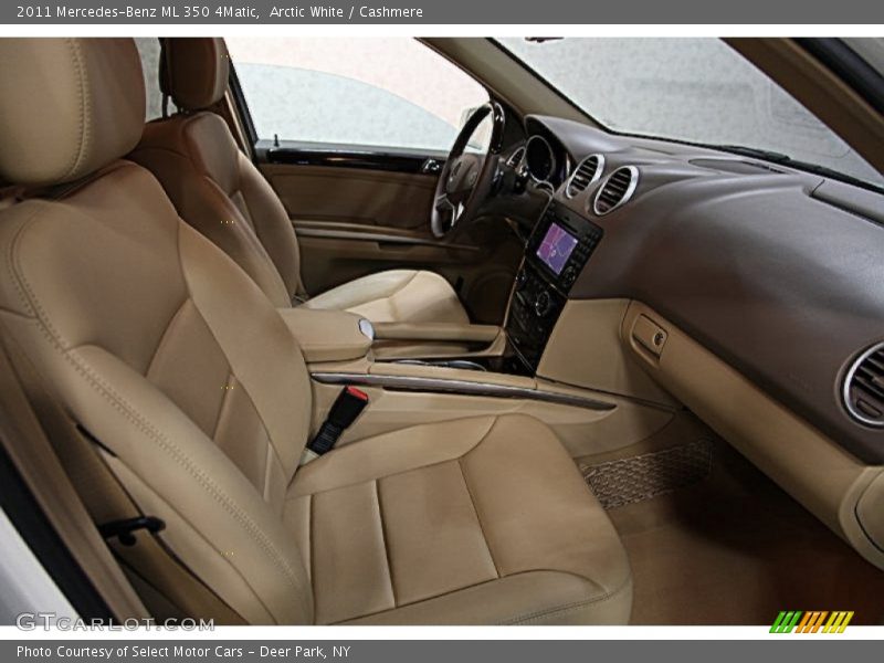 Arctic White / Cashmere 2011 Mercedes-Benz ML 350 4Matic