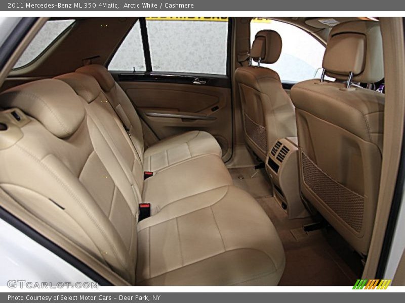 Arctic White / Cashmere 2011 Mercedes-Benz ML 350 4Matic