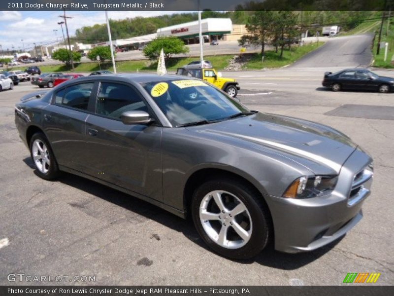 Tungsten Metallic / Black 2011 Dodge Charger Rallye