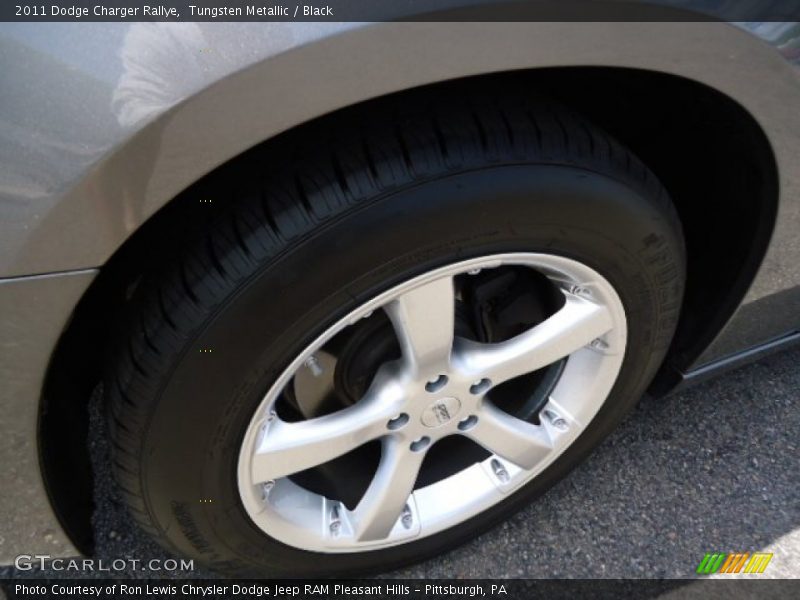 Tungsten Metallic / Black 2011 Dodge Charger Rallye