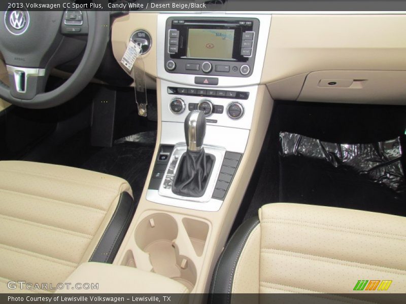 Candy White / Desert Beige/Black 2013 Volkswagen CC Sport Plus