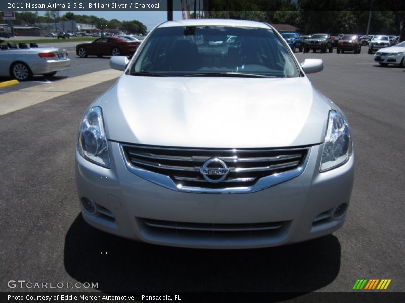 Brilliant Silver / Charcoal 2011 Nissan Altima 2.5 S