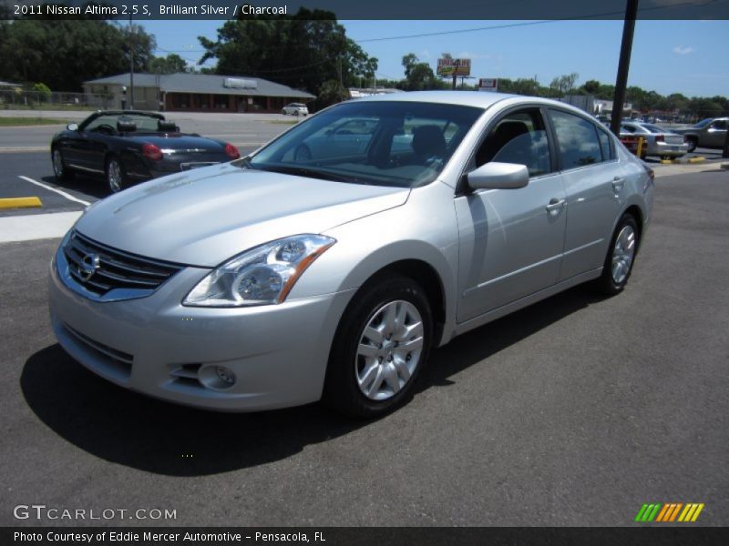 Brilliant Silver / Charcoal 2011 Nissan Altima 2.5 S