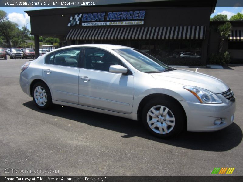 Brilliant Silver / Charcoal 2011 Nissan Altima 2.5 S