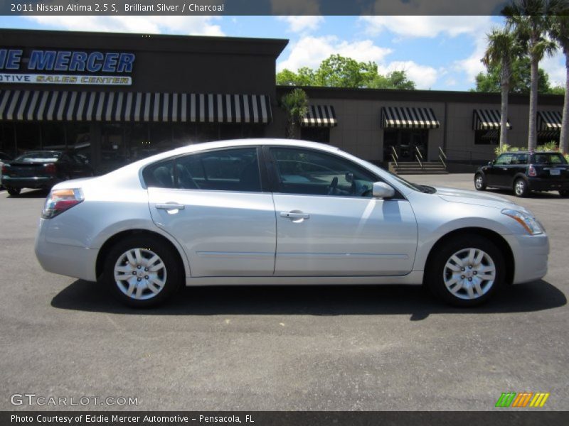 Brilliant Silver / Charcoal 2011 Nissan Altima 2.5 S