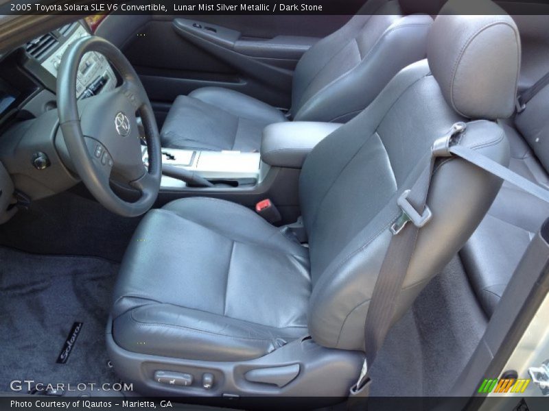 Lunar Mist Silver Metallic / Dark Stone 2005 Toyota Solara SLE V6 Convertible