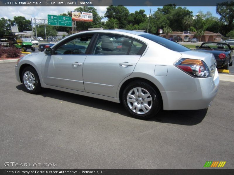 Brilliant Silver / Charcoal 2011 Nissan Altima 2.5 S