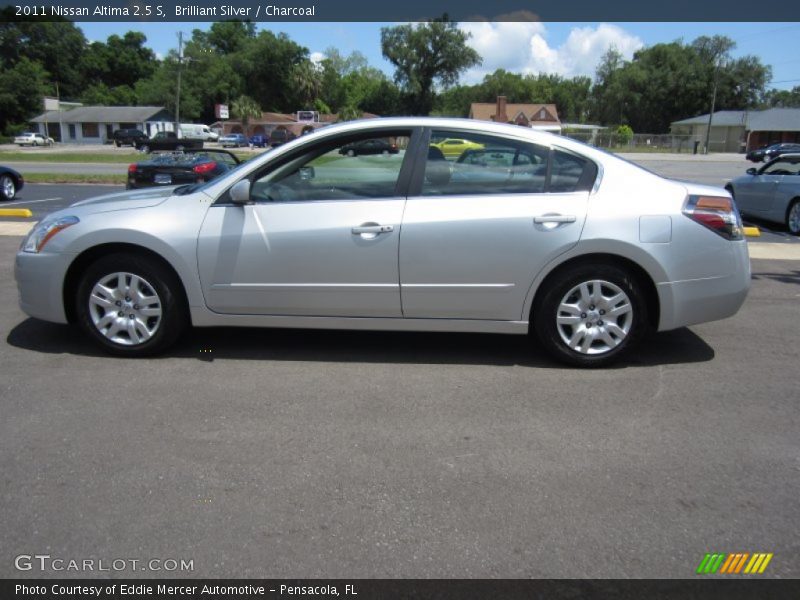 Brilliant Silver / Charcoal 2011 Nissan Altima 2.5 S