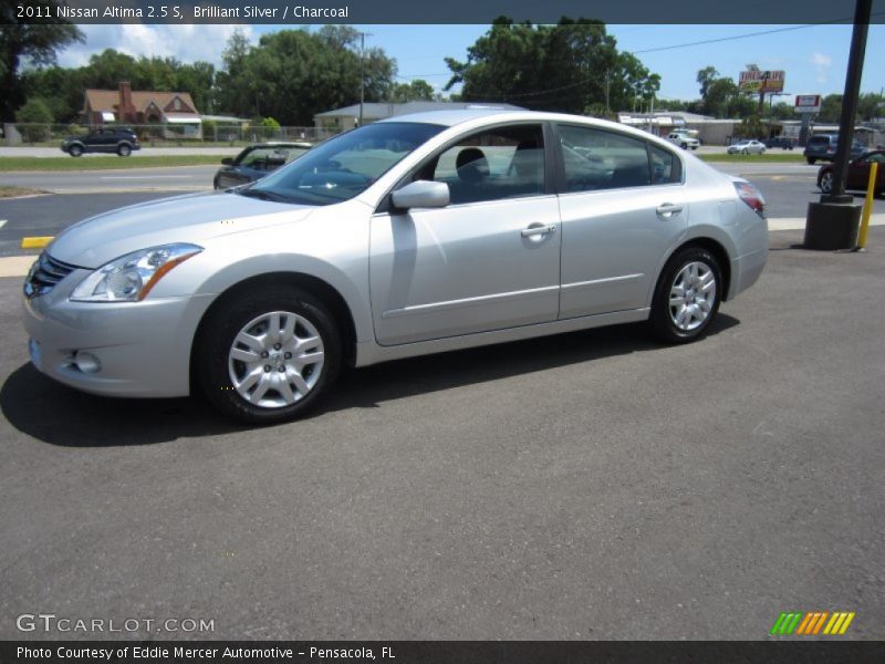 Brilliant Silver / Charcoal 2011 Nissan Altima 2.5 S