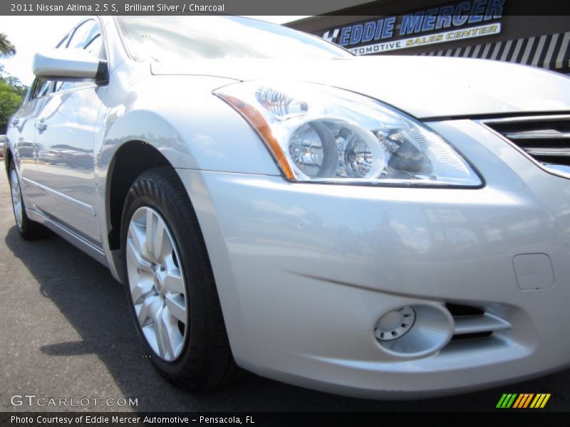 Brilliant Silver / Charcoal 2011 Nissan Altima 2.5 S