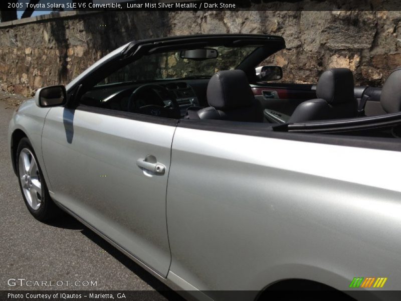Lunar Mist Silver Metallic / Dark Stone 2005 Toyota Solara SLE V6 Convertible