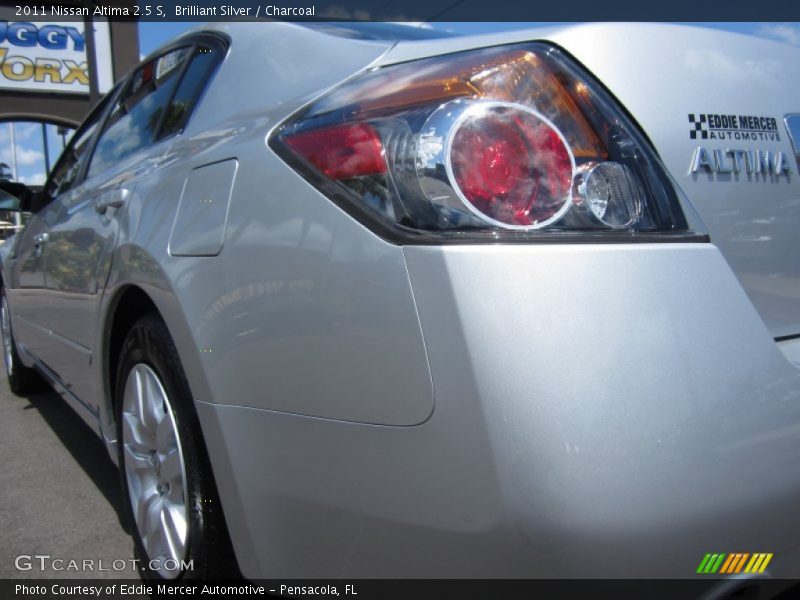 Brilliant Silver / Charcoal 2011 Nissan Altima 2.5 S