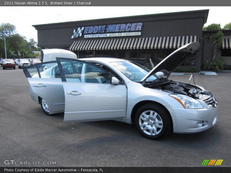 Brilliant Silver / Charcoal 2011 Nissan Altima 2.5 S