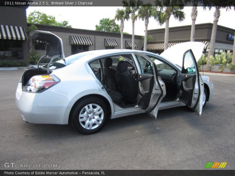 Brilliant Silver / Charcoal 2011 Nissan Altima 2.5 S