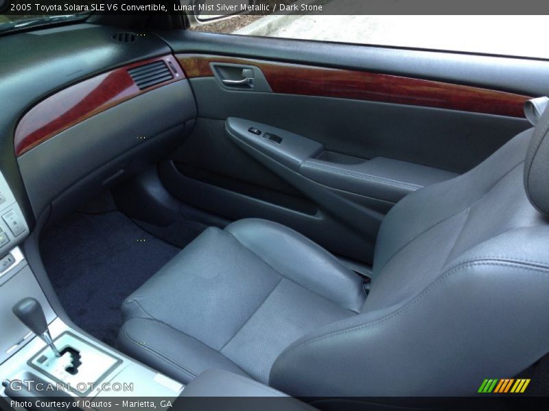 Lunar Mist Silver Metallic / Dark Stone 2005 Toyota Solara SLE V6 Convertible