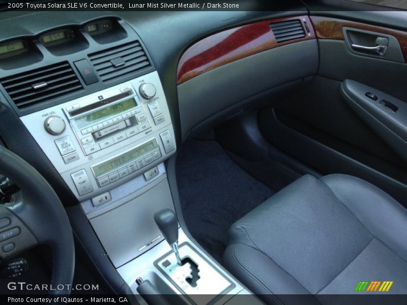Lunar Mist Silver Metallic / Dark Stone 2005 Toyota Solara SLE V6 Convertible