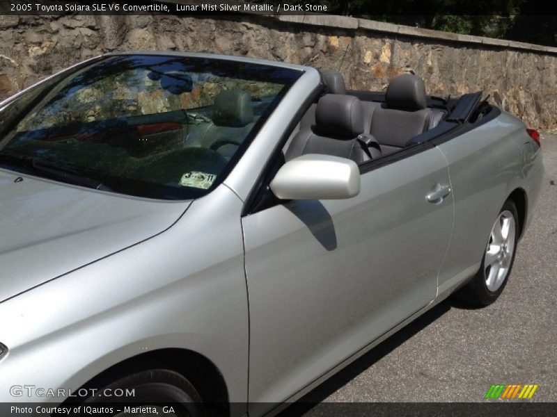 Lunar Mist Silver Metallic / Dark Stone 2005 Toyota Solara SLE V6 Convertible