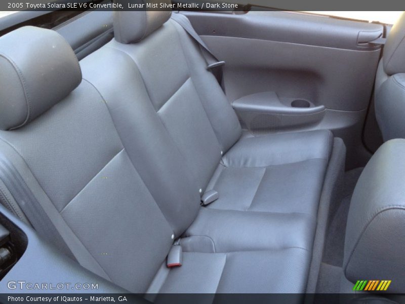 Lunar Mist Silver Metallic / Dark Stone 2005 Toyota Solara SLE V6 Convertible