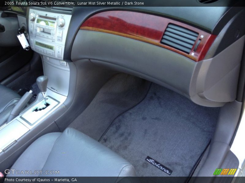 Lunar Mist Silver Metallic / Dark Stone 2005 Toyota Solara SLE V6 Convertible