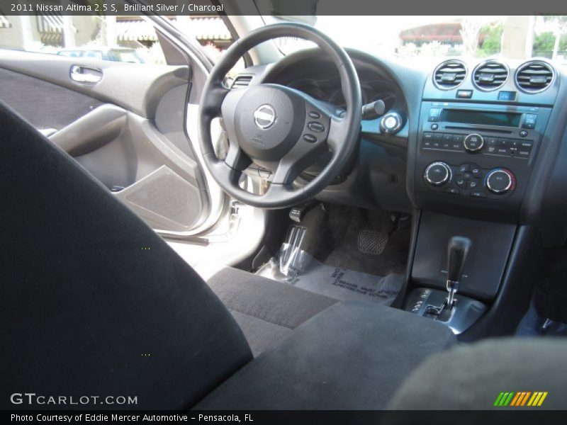 Brilliant Silver / Charcoal 2011 Nissan Altima 2.5 S
