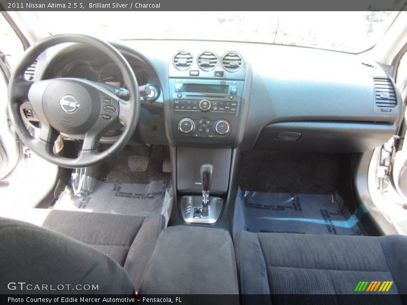 Brilliant Silver / Charcoal 2011 Nissan Altima 2.5 S