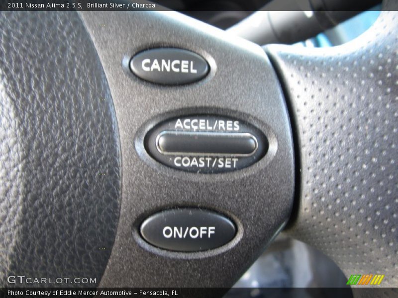 Brilliant Silver / Charcoal 2011 Nissan Altima 2.5 S