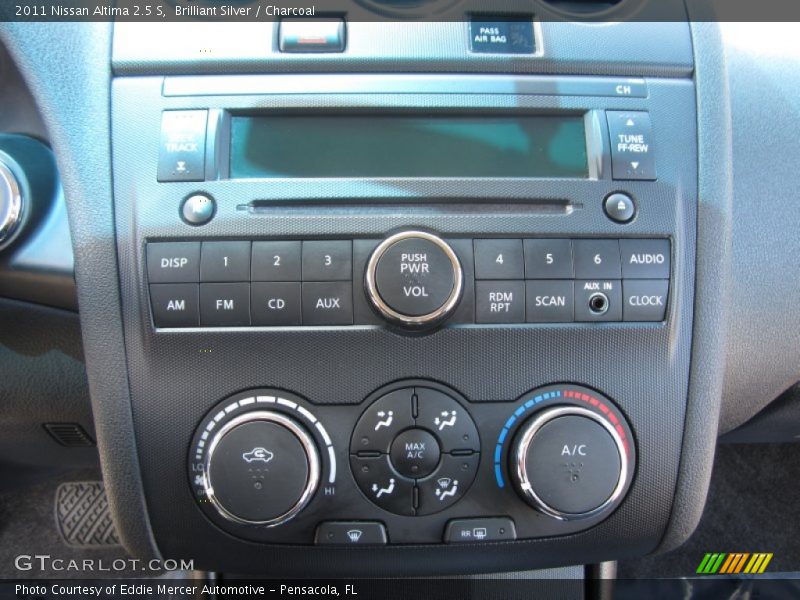 Brilliant Silver / Charcoal 2011 Nissan Altima 2.5 S