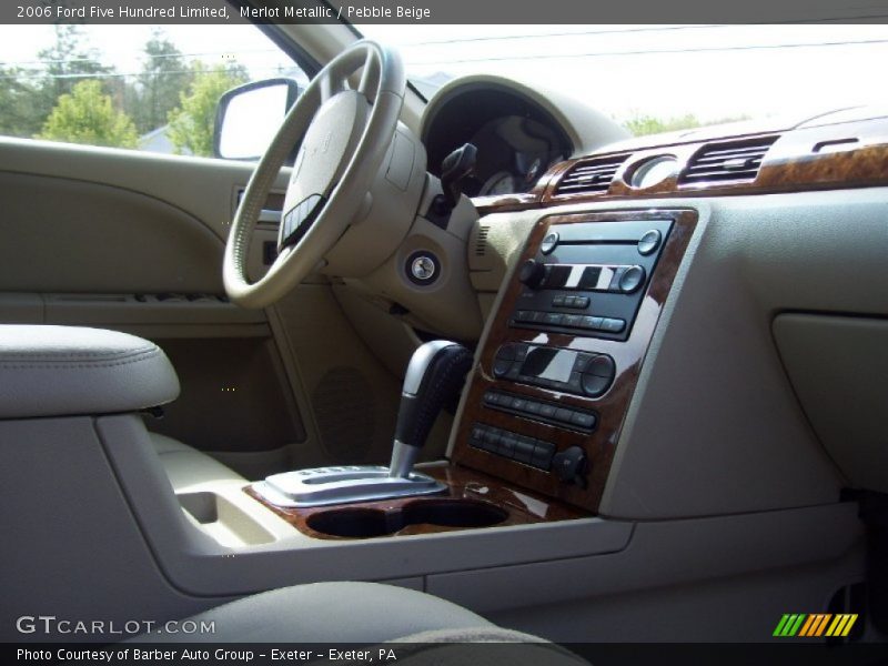 Merlot Metallic / Pebble Beige 2006 Ford Five Hundred Limited