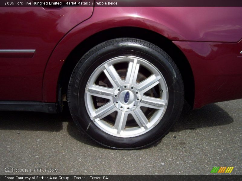 Merlot Metallic / Pebble Beige 2006 Ford Five Hundred Limited
