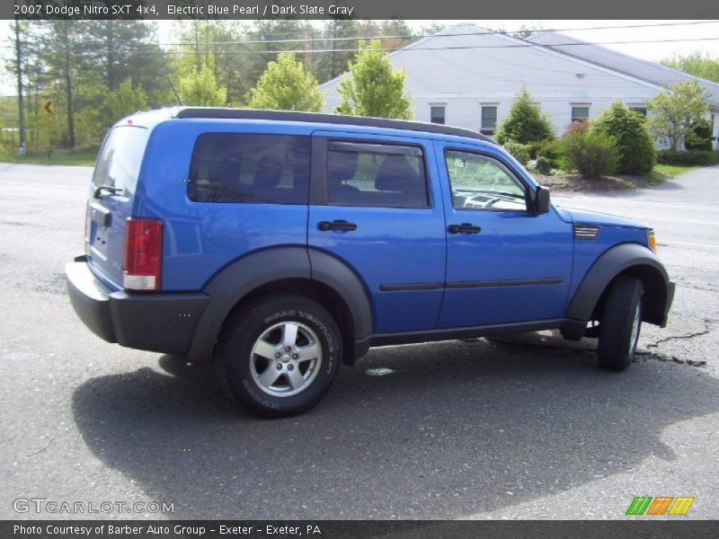 Electric Blue Pearl / Dark Slate Gray 2007 Dodge Nitro SXT 4x4