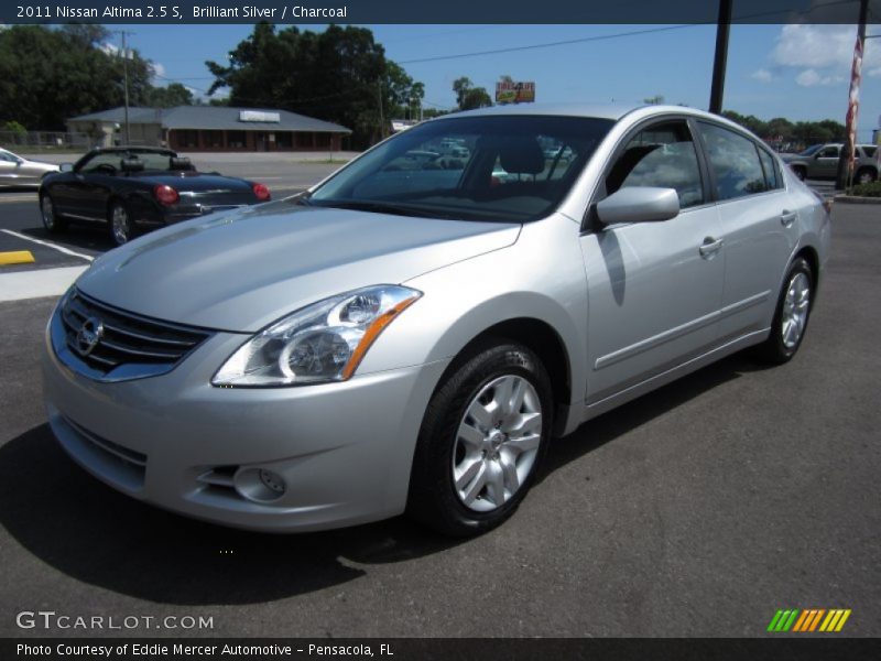 Brilliant Silver / Charcoal 2011 Nissan Altima 2.5 S