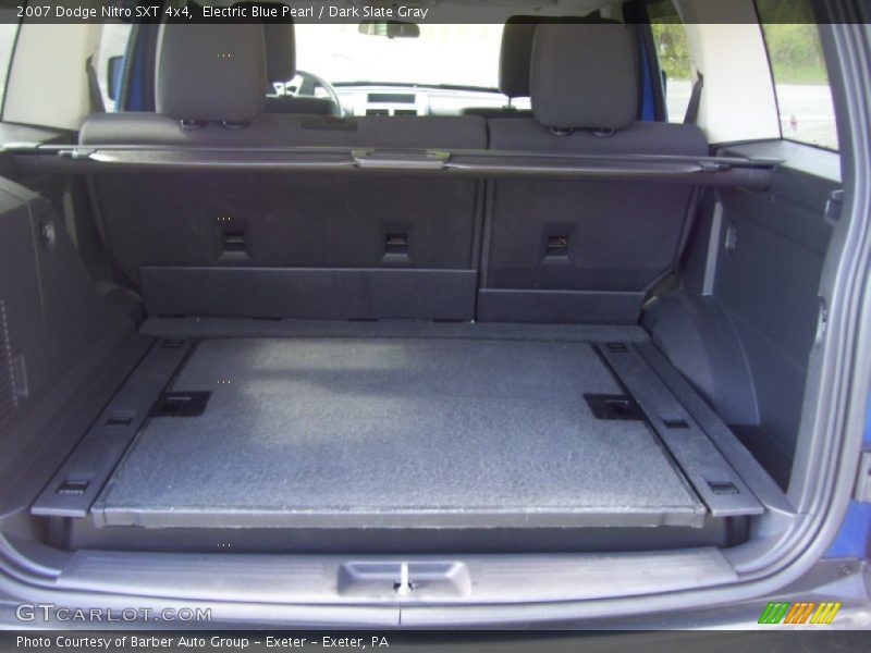 Electric Blue Pearl / Dark Slate Gray 2007 Dodge Nitro SXT 4x4