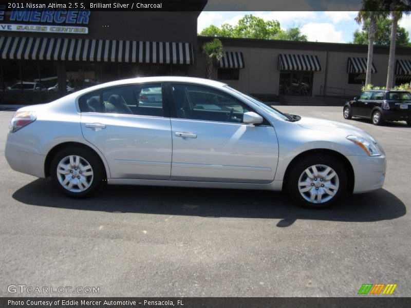 Brilliant Silver / Charcoal 2011 Nissan Altima 2.5 S