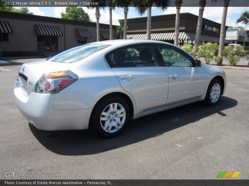 Brilliant Silver / Charcoal 2011 Nissan Altima 2.5 S