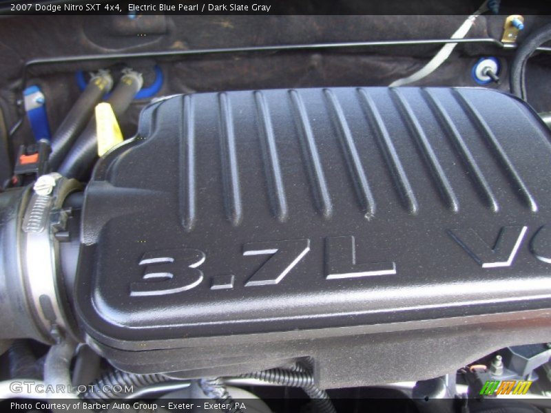 Electric Blue Pearl / Dark Slate Gray 2007 Dodge Nitro SXT 4x4