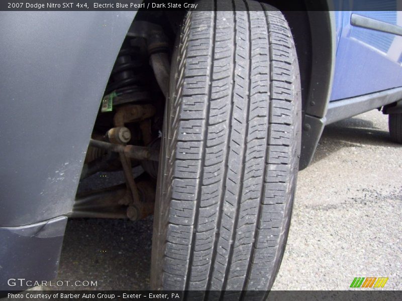 Electric Blue Pearl / Dark Slate Gray 2007 Dodge Nitro SXT 4x4