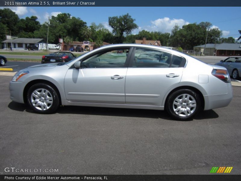 Brilliant Silver / Charcoal 2011 Nissan Altima 2.5 S
