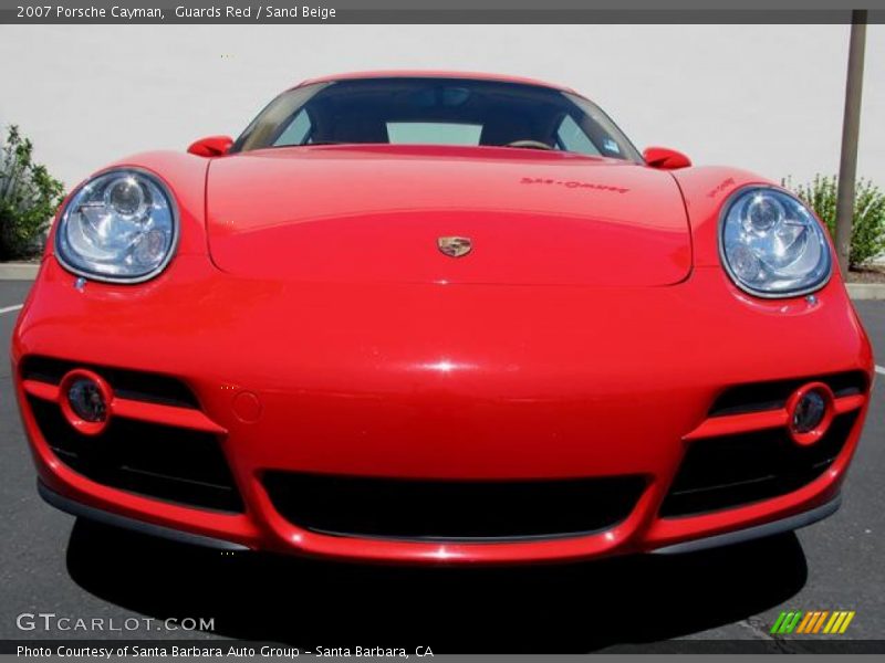 Guards Red / Sand Beige 2007 Porsche Cayman