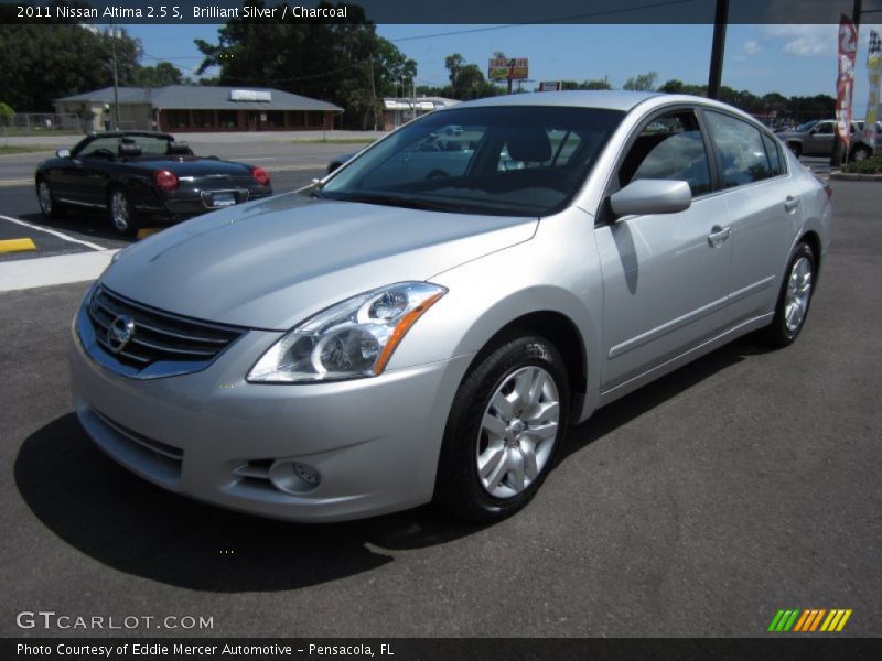 Brilliant Silver / Charcoal 2011 Nissan Altima 2.5 S