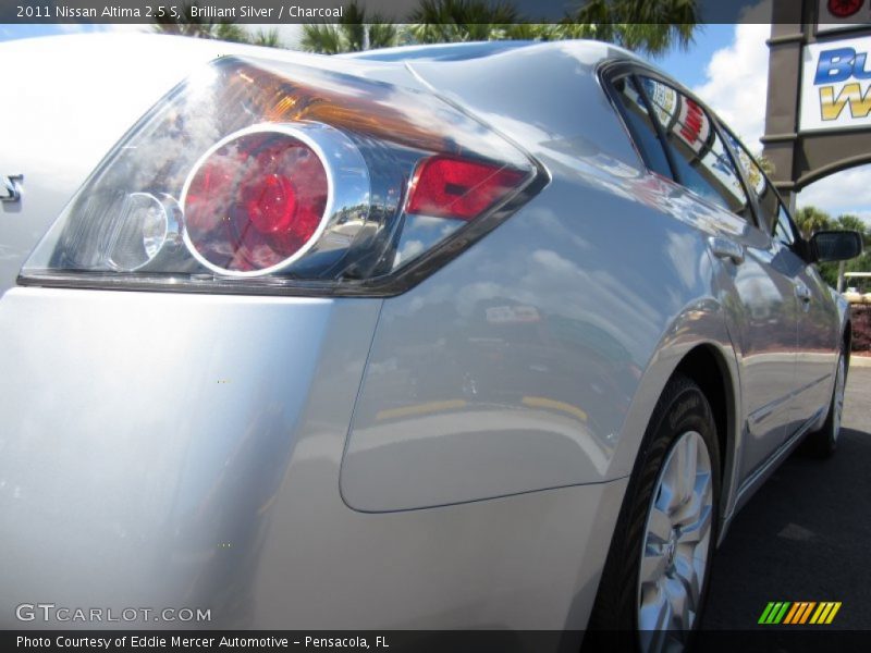 Brilliant Silver / Charcoal 2011 Nissan Altima 2.5 S