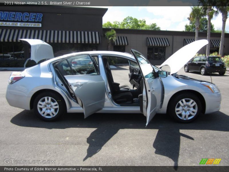 Brilliant Silver / Charcoal 2011 Nissan Altima 2.5 S